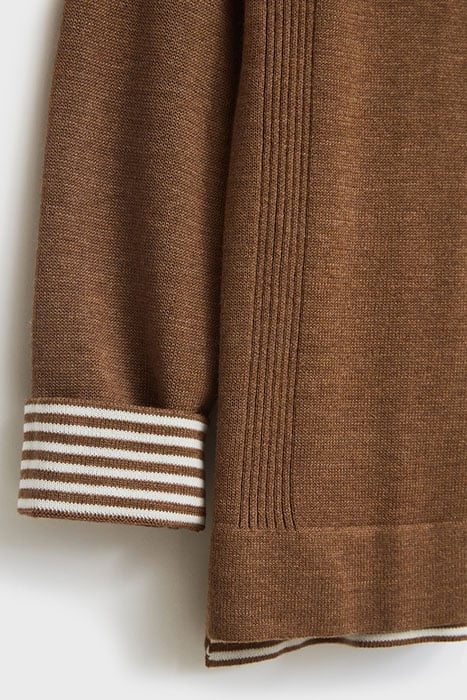 OLIVIA JUMPER BROWN MULTI 3