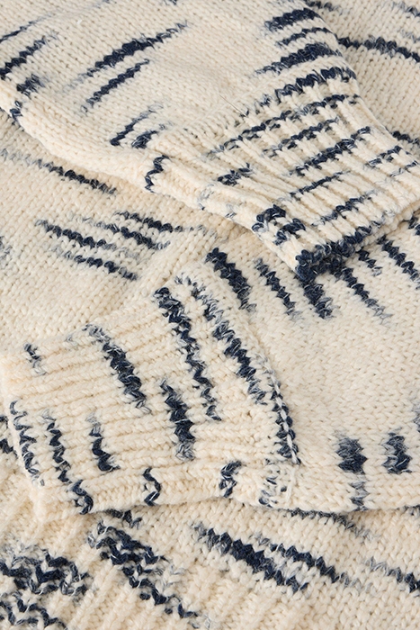 SPACEDYE HIGH NECK NATURAL MULTI 6