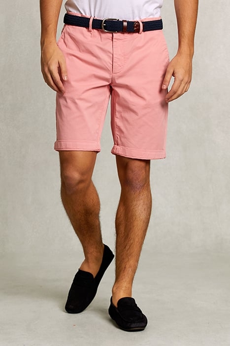 COTTON CHINO SHORT PEACH ORANGE 1