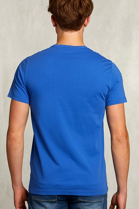 NORMAL FIT BASIC T-SHIRT CARRIBEAN BLUE BLUE 2