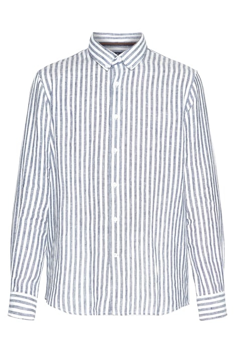 GREGSI LINEN STRIPE BLUE CAPTAIN 4