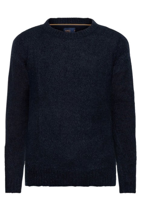 KRESTENSI BOUCLE CREW + DEEP MARINE 4