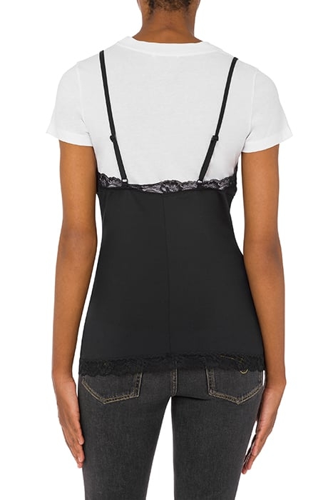 TROMPE L'ŒIL JERSEY T-SHIRT BLACK 2