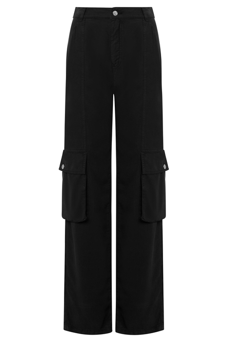 BLACK LYOCELL PANTS BLACK 3