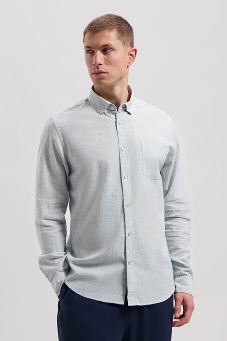 DS_MARVIN SHIRT AEGEAN BLUE AEGEAN BLUE 1