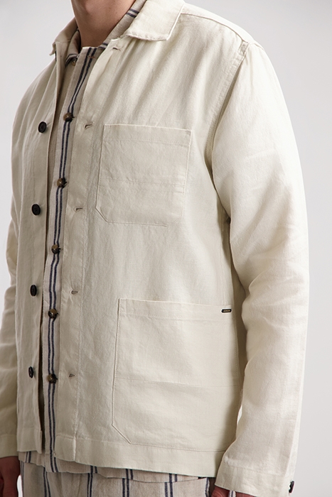 DS_CRISP CHORE JACKET OFFWHITE OFFWHITE 5