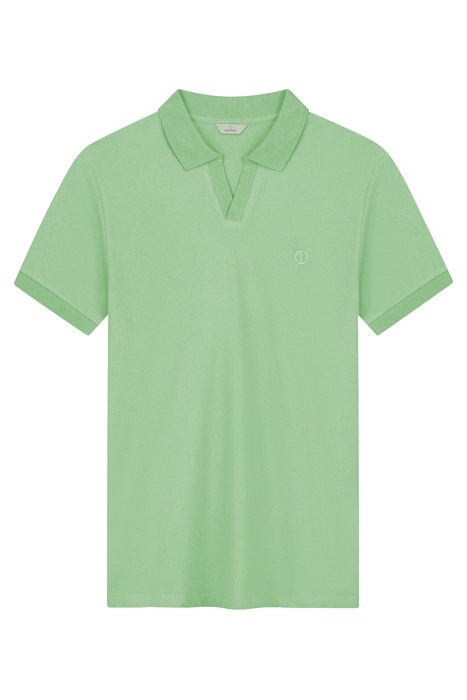 DS_BOWIE V- NECK POLO LODEN FROST LODEN FROST 3