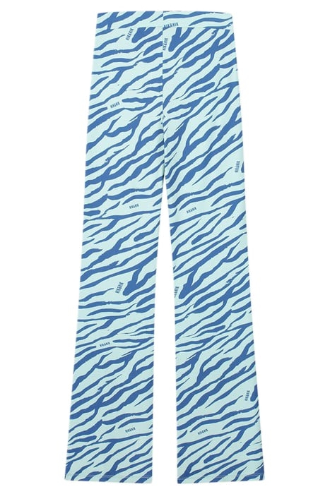 ZEBRA FLARED PANTS OCEAN MINT 3