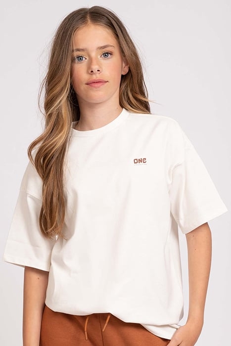 DOWN TOWN T-SHIRT OFF WHITE 1
