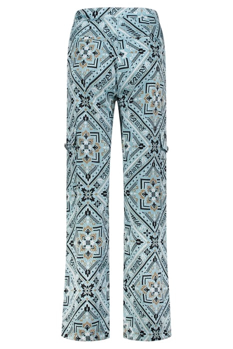 BANGKOK PRINTED TROUSERS POOL/BLACK 3