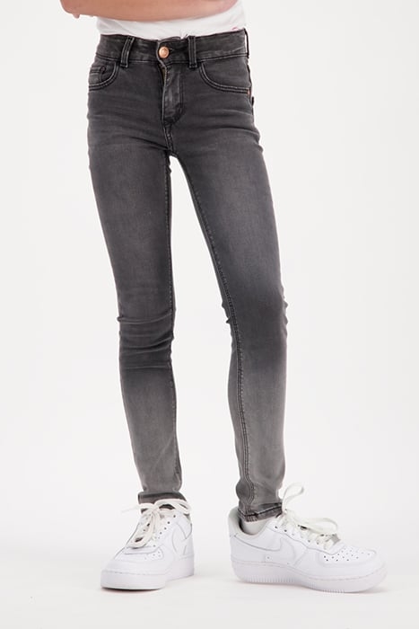 GIRLS CHELSEA JEANS DARK GREY STONE 1