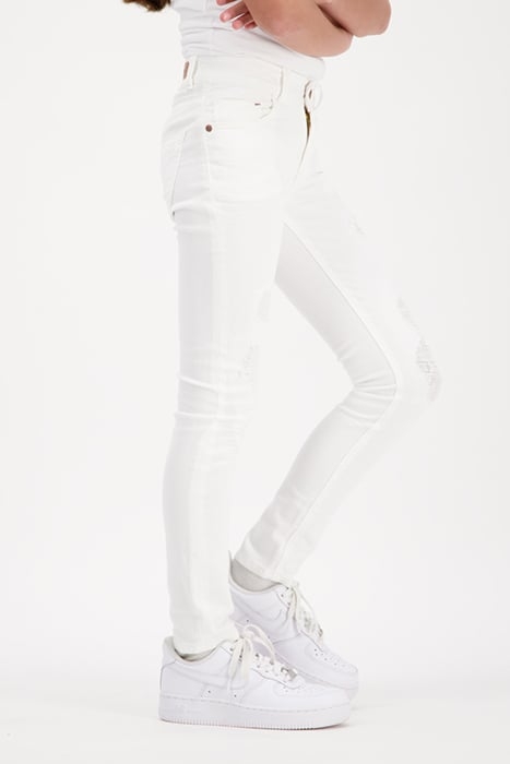 GIRLS CHELSEA JEANS WHITE 5