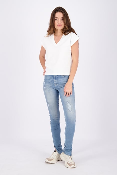 BLOSSOM SPLIT JEANS VINTAGE BLUE 3