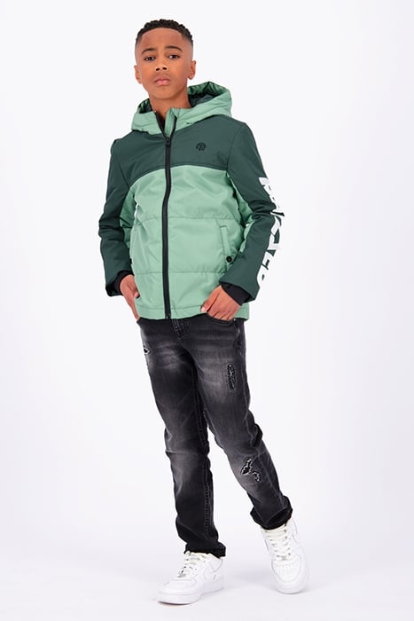 BOYS TRENTINO JACKET SAGE GREEN 1