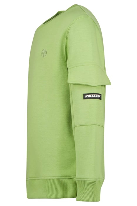 BOYS MARSHALL SWEATER RETRO GREEN 5