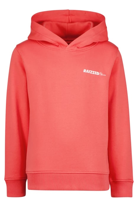 BOYS NEWFIELD SWEATER PEACH RED 1