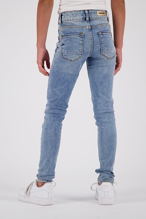 GIRLS CHELSEA JEANS MID BLUE STONE 2