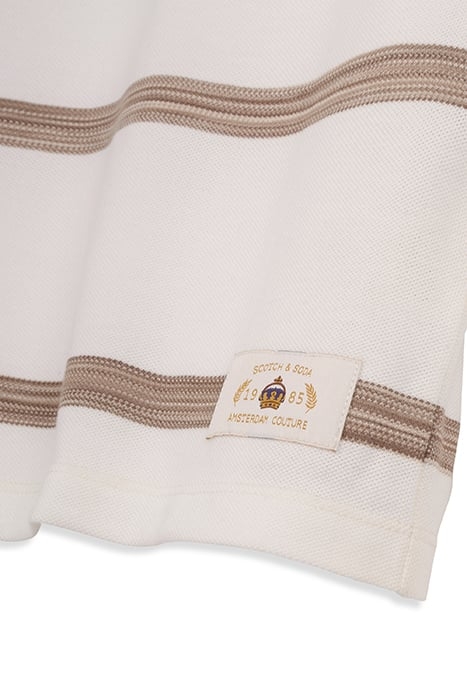 TEXTURED SPACEDYE STRIPE SS TEE SWAN 3