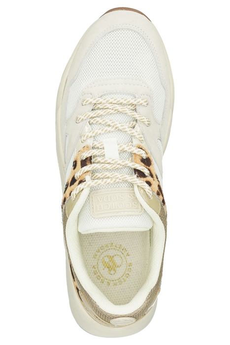 CELEST SNEAKER BEIGE/LEO PRINT 3
