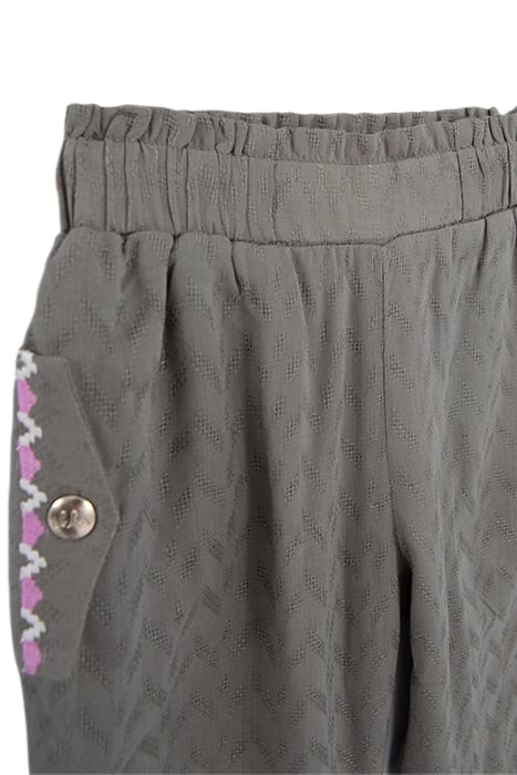 BABY GIRLS’ LENZING™ ECOVERO™ JACQUARD EMBROIDERY TROUSERS 3