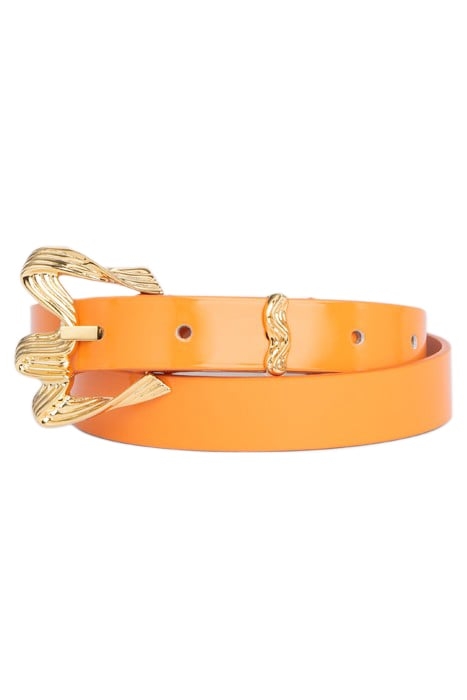 RIBBON ORANGE PATENT LEATHER ORANGE 1