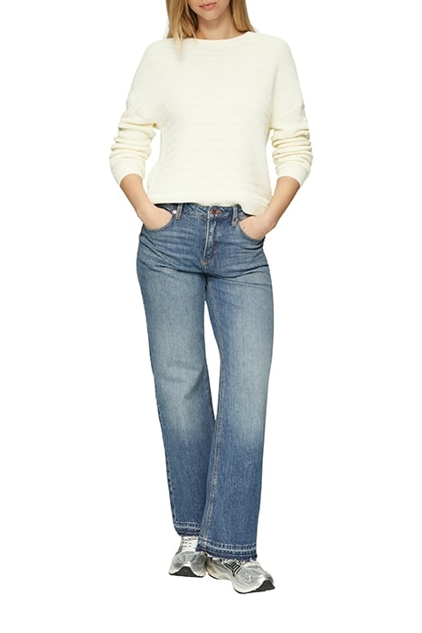 S.OLIVER-QS PULLOVER OFF-WHITE 2