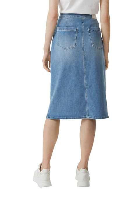 COMMA SKIRTS BLUE-DENIM 2