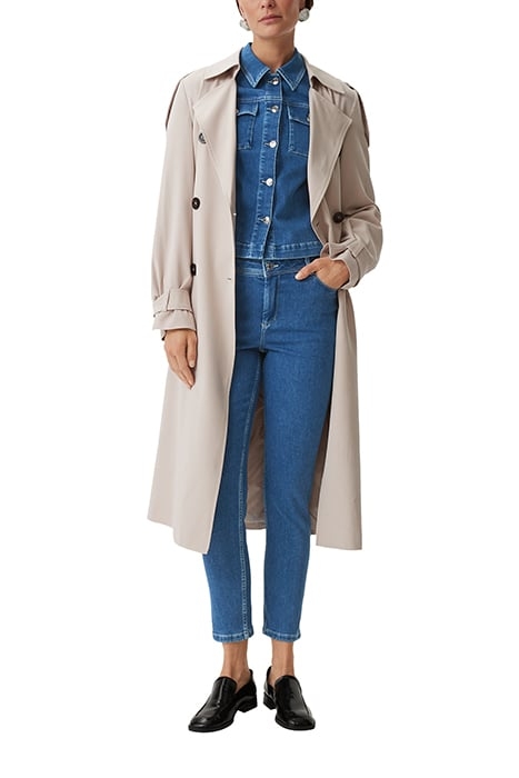 COMMA JACKETS INDOOR BLUE-DENIM 4