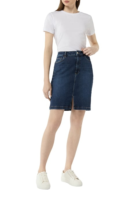 COMMA SKIRTS BLUE-DENIM 1