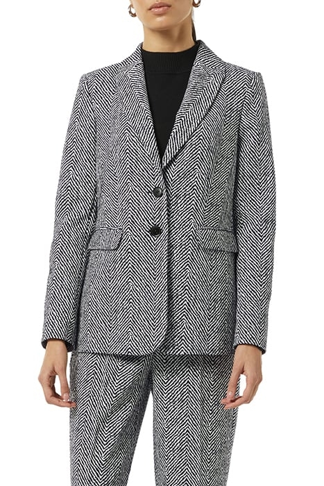 COMMA JACKETS BLAZER GREY/BLACK 1