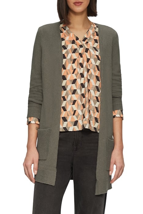 S.OLIVER CARDIGAN BROWN 1