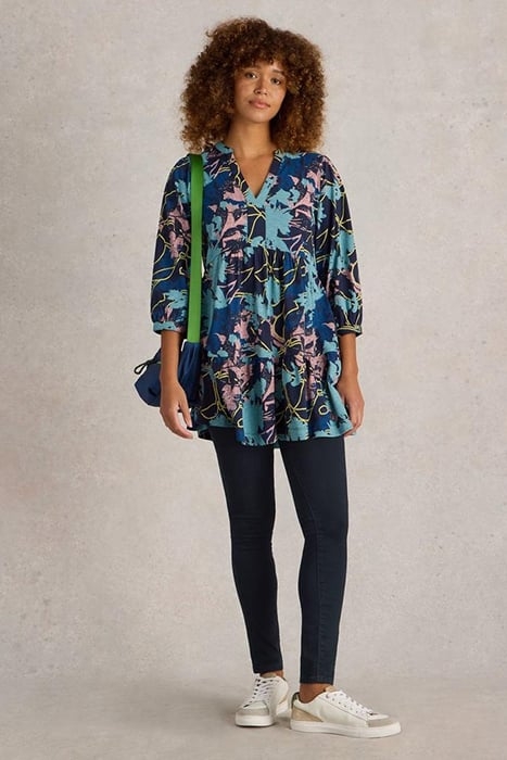 JANEY JEGGING DARK DENIM 1