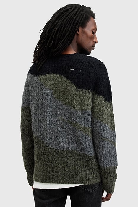 SUR CREW GREEN/BLACK 2