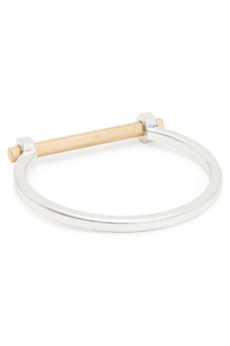 RHEA TTNE BANGLE WARM SILVER MIX 1