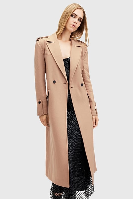 AUGUSTA COAT CAMEL BROWN 1