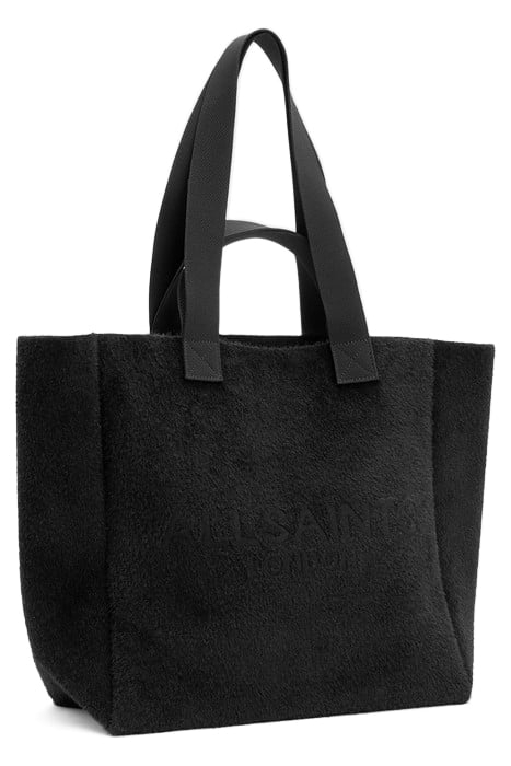 IZZY FUZZY TOTE BLACK/BLACK 3