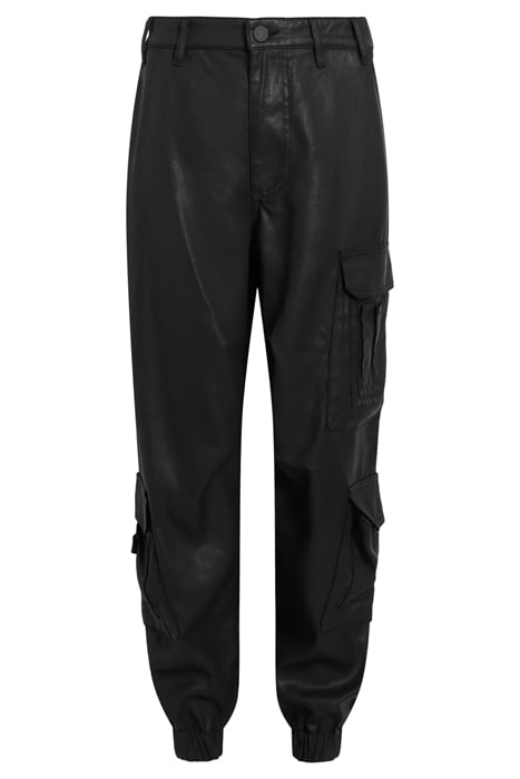 HIMARI CARGO TROUSER COATED BLACK 5