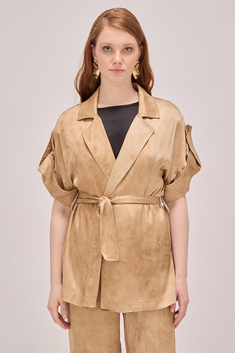 SAHARAN IN DÉLAVÉ SATIN NATURAL 1