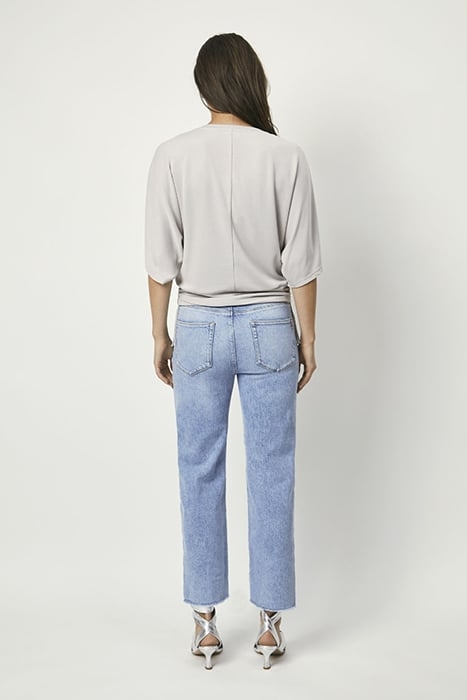 HAY STRAIGHT CUT JEANS BLEACHED DENIM 4