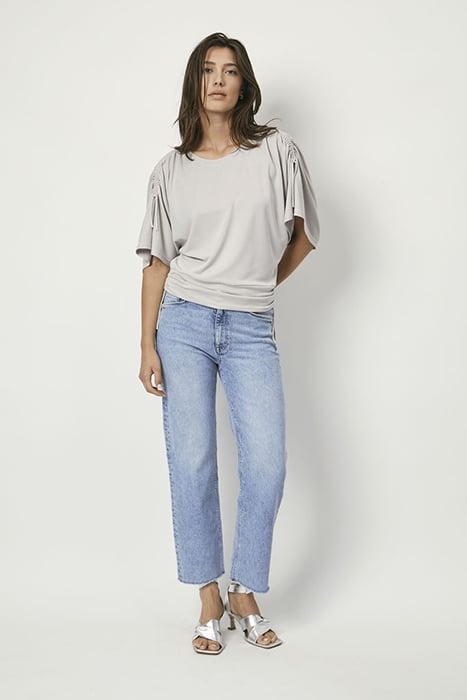 HAY STRAIGHT CUT JEANS BLEACHED DENIM 5