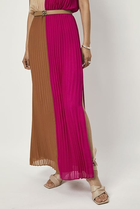 RUELLE COLOURBLOCK DRESS HIBISCUS PINK 5