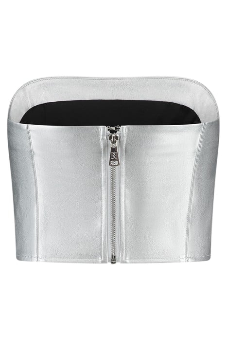 SILVER BANDEAU TOP SILVER 2