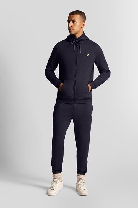 FULL ZIP FLY FLEECE HOODIE DARK NAVY 3