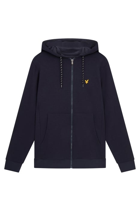 FULL ZIP FLY FLEECE HOODIE DARK NAVY 4