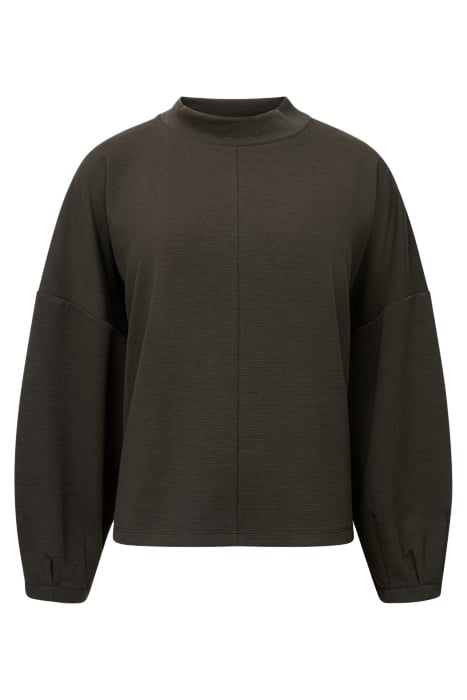 OTTOMAN TURTLE CUT LS KHAKI 1