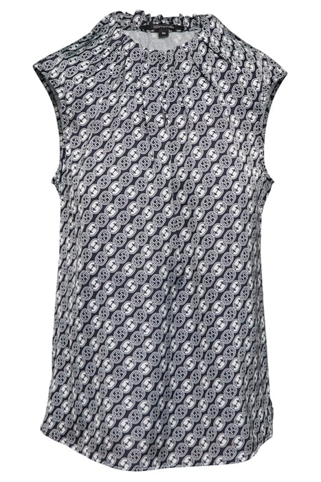 COMMA BLOUSES BLUE-MARINE 4