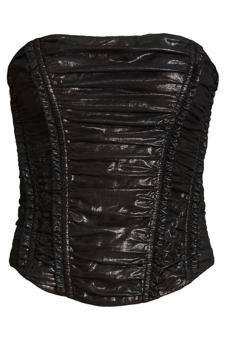 LIVVY CORSET METALLIC BLACK 4