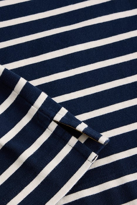 WHITNEY STRIPE LS TOP NAVY MULTI 6