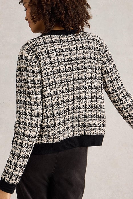 KELLY CARDI BLACK MULTI 3