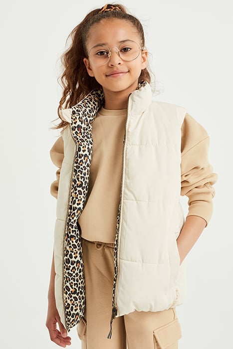 BODYWARMER OFF-WHITE 2